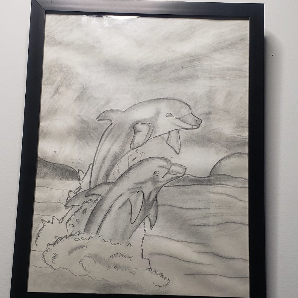 Dolphin Art Made By Laylah